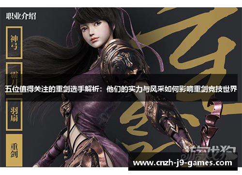 五位值得关注的重剑选手解析:他们的实力与风采如何影响重剑竞技世界 五位值得关注的重剑选手解析:他们的实力与风采如何影响重剑竞技世界