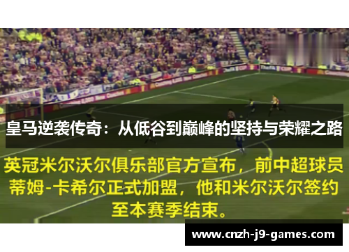 皇马逆袭传奇：从低谷到巅峰的坚持与荣耀之路